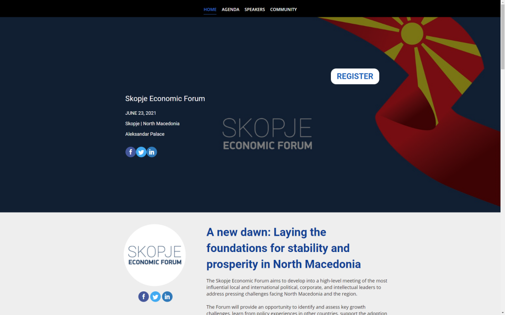 Skopje Economic Forum