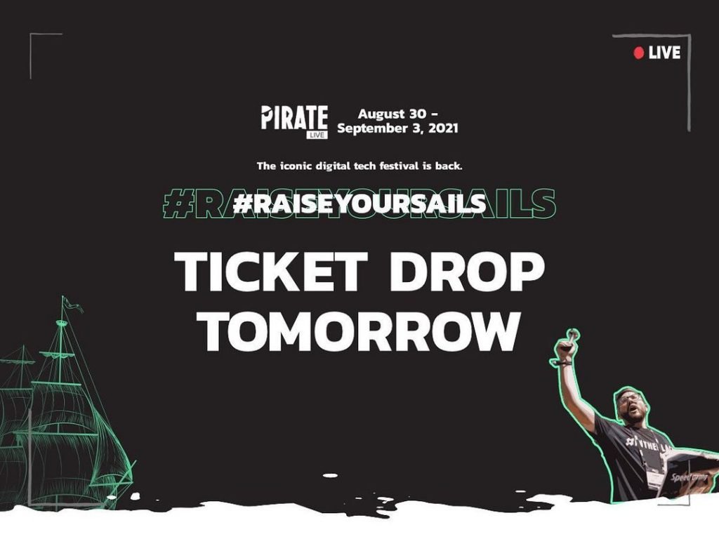 Pirate Live: The iconic digital tech festival is back.