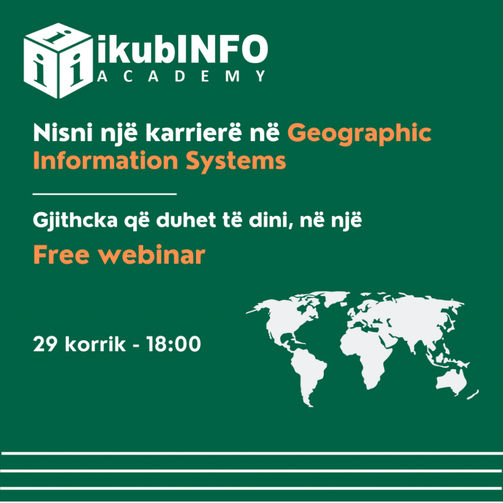 Start a career in Geographic Information Systems