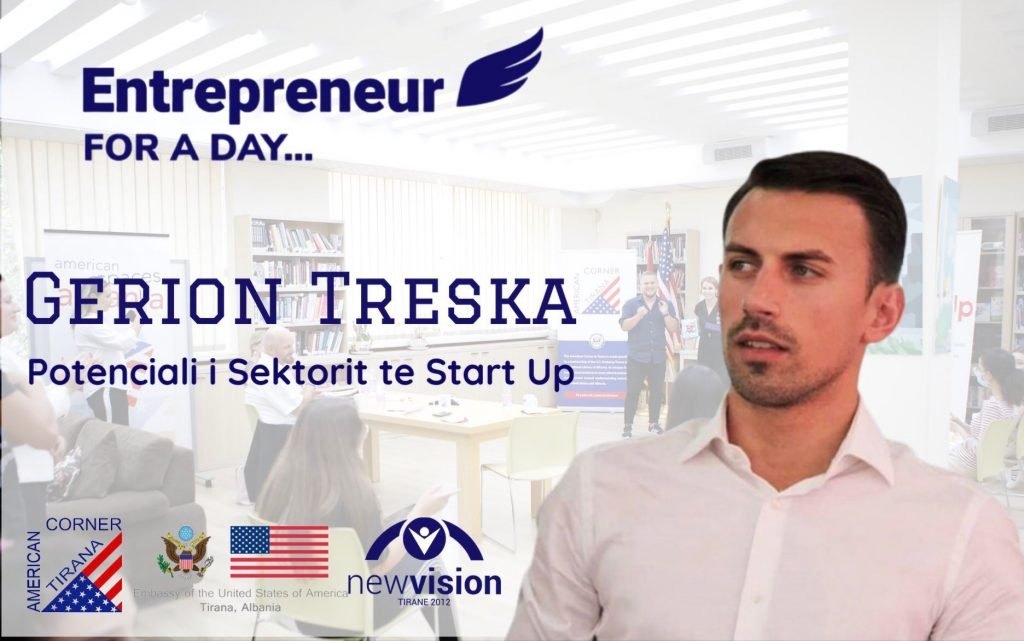 “Startup Sector’s Potential”, talking session with Gerion Treska
