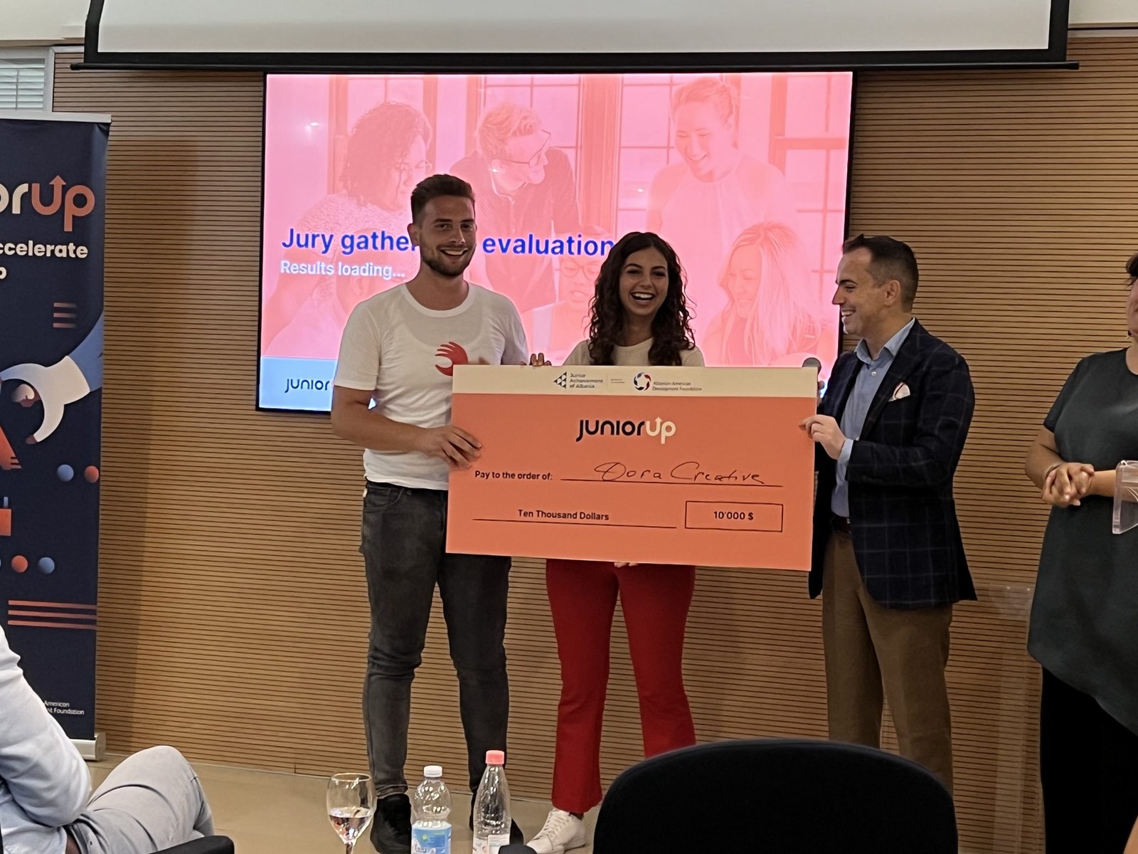 Here are the winning startups of €10,000 prizes at JuniorUp! - Albania Tech