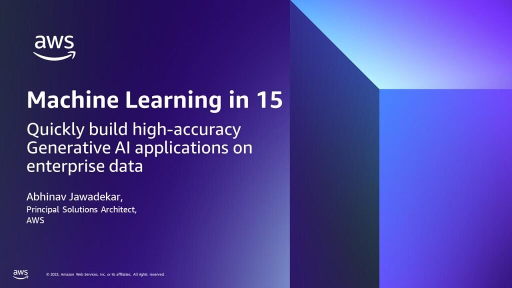 Quickly build high-accuracy Generative AI applications on enterprise data