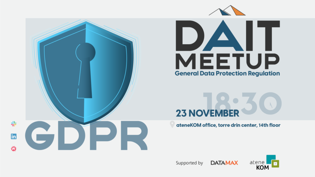 DAIT Meetup #13: GDPR in Albania
