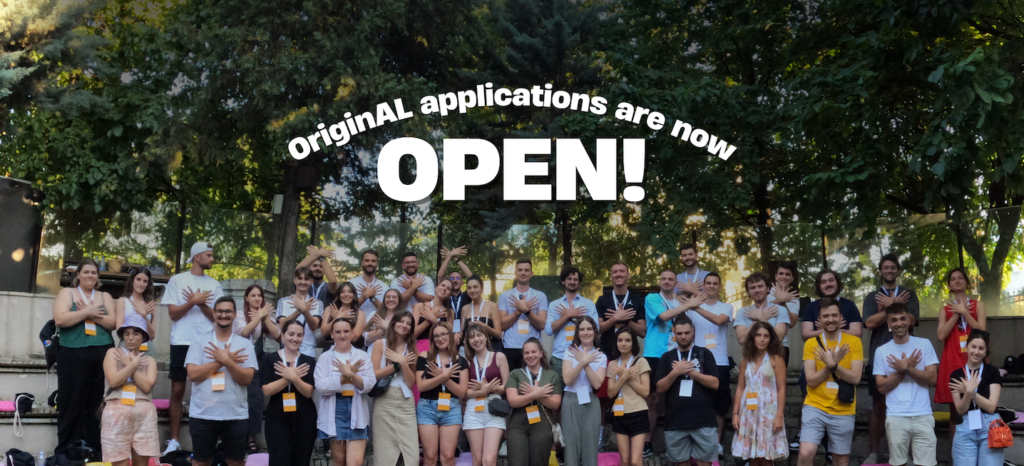 The applications for the 2024 cohorts of OriginAL are open now!