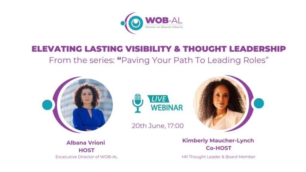 Elevating Lasting Visibility & Thought Leadership with Albana Vrioni & Kimberly Maucher-Lynch