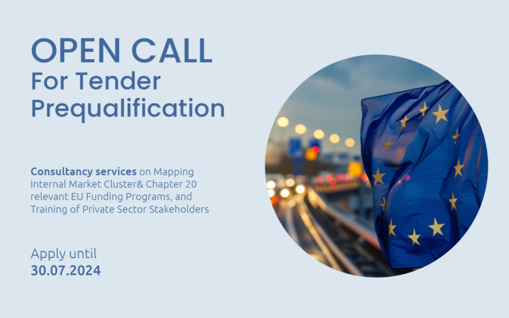 OPEN CALL FOR TENDER PREQUALIFICATION