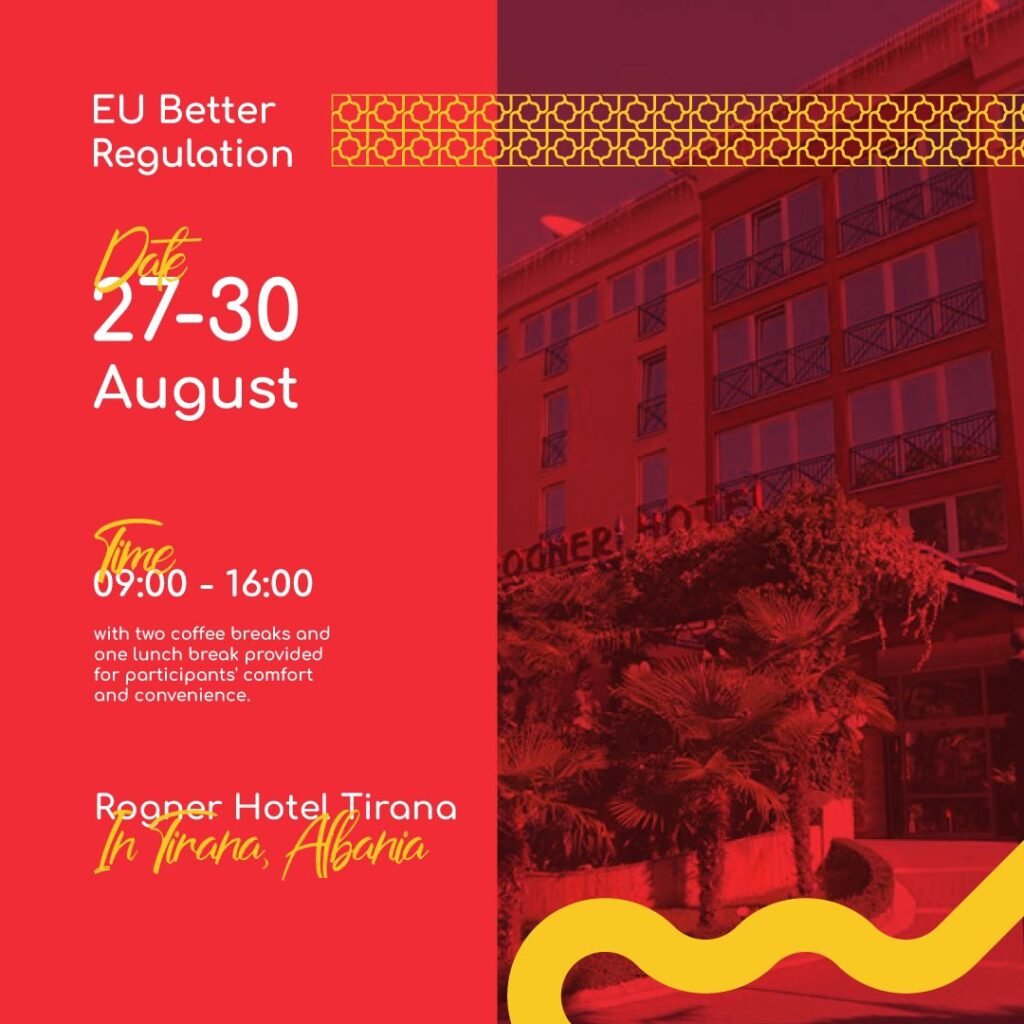 𝗘𝗨 𝗕𝗲𝘁𝘁𝗲𝗿 𝗥𝗲𝗴𝘂𝗹𝗮𝘁𝗶𝗼𝗻 𝗦𝘂𝗺𝗺𝗲𝗿 𝗦𝗰𝗵𝗼𝗼𝗹: “𝗚𝗲𝘁 𝗬𝗼𝘂𝗿𝘀𝗲𝗹𝗳 𝗦𝘁𝗮𝗿𝘁𝗲𝗱 𝗳𝗼𝗿 𝟮𝟬𝟮𝟰-𝟮𝟬𝟮𝟵: 𝗛𝗼𝘄 𝘁𝗼 𝗪𝗼𝗿𝗸 𝘄𝗶𝘁𝗵 𝗘𝘃𝗶𝗱𝗲𝗻𝗰𝗲-𝗕𝗮𝘀𝗲𝗱 𝗗𝗲𝗰𝗶𝘀𝗶𝗼𝗻-𝗠𝗮𝗸𝗶𝗻𝗴 𝗶𝗻 𝘁𝗵𝗲 𝗘𝗨”