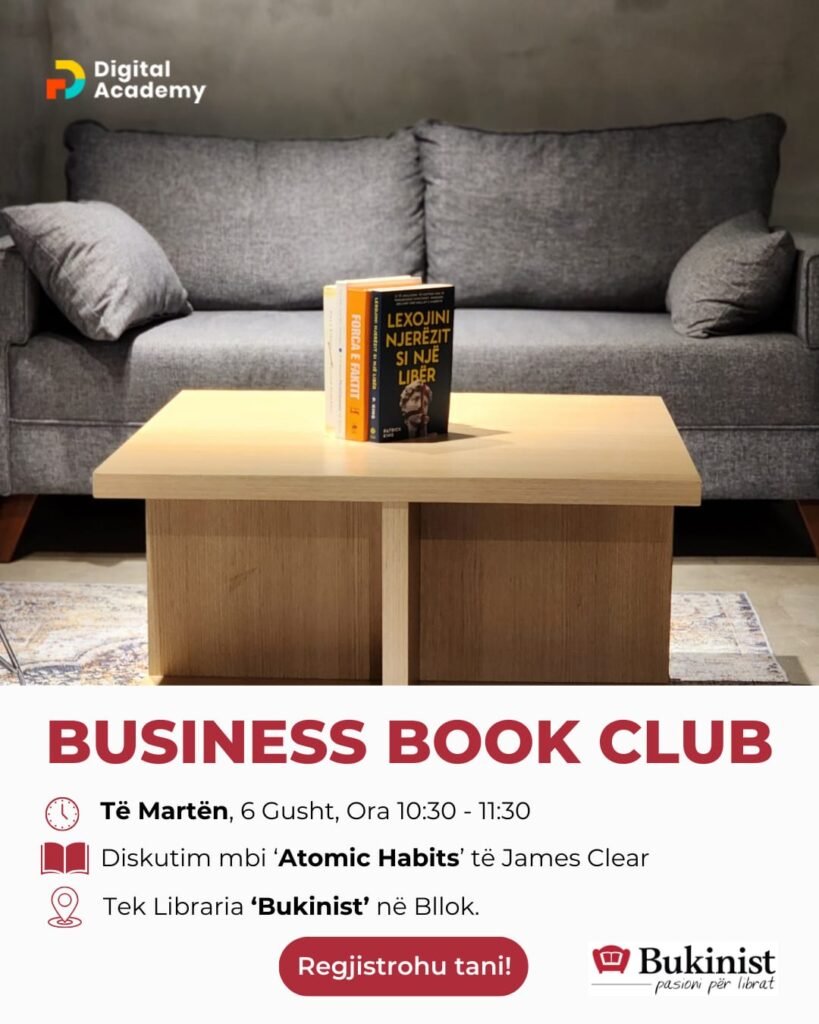 Reading “Atomic Habits” at the Business Book Club