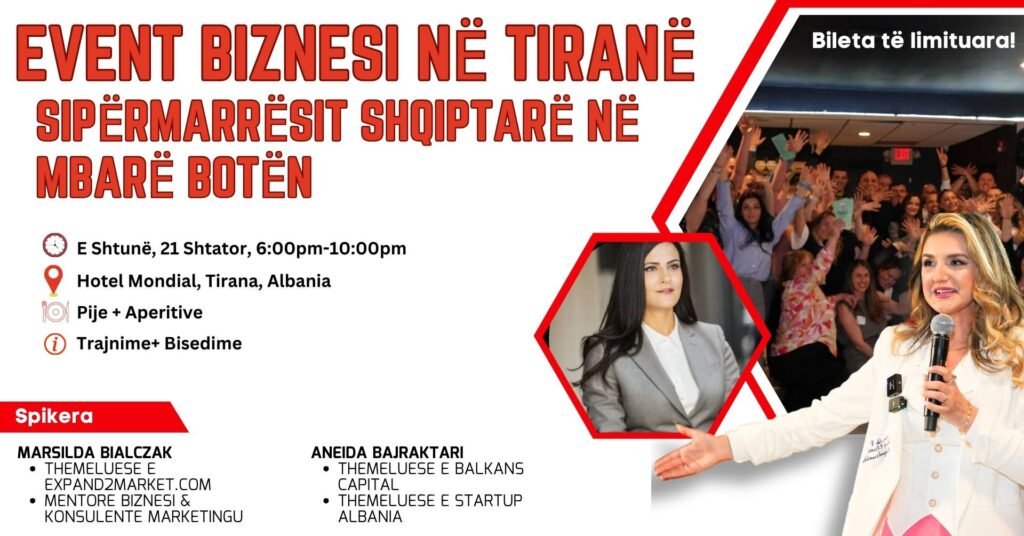 Business Event in Tirana: “Albanian Entrepreneurs Worldwide”