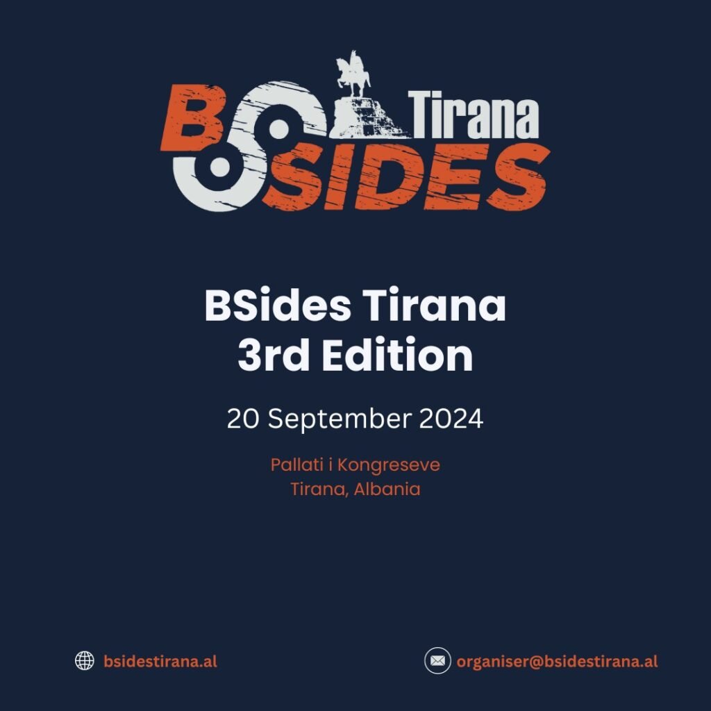 Get ready for BSides Tirana – 3rd edition!
