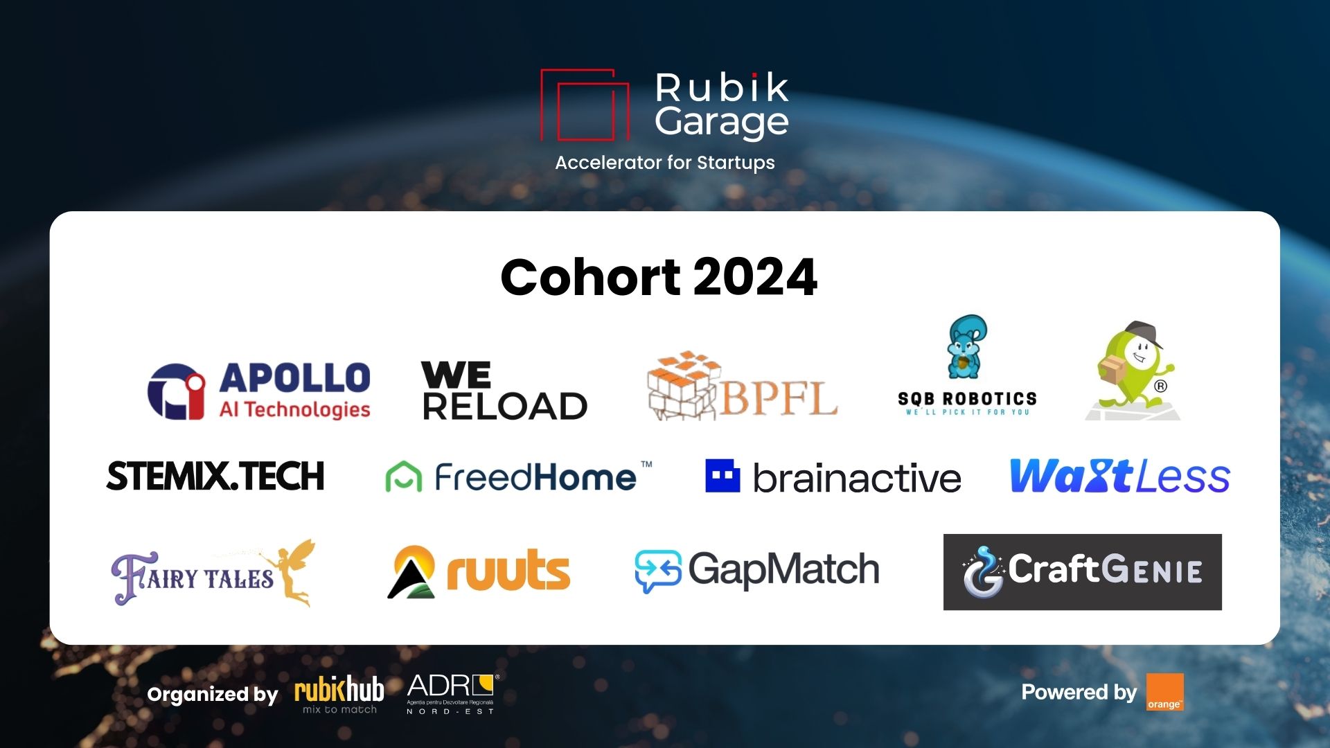 Rubik Garage selected 13 startups for its 7th cohort