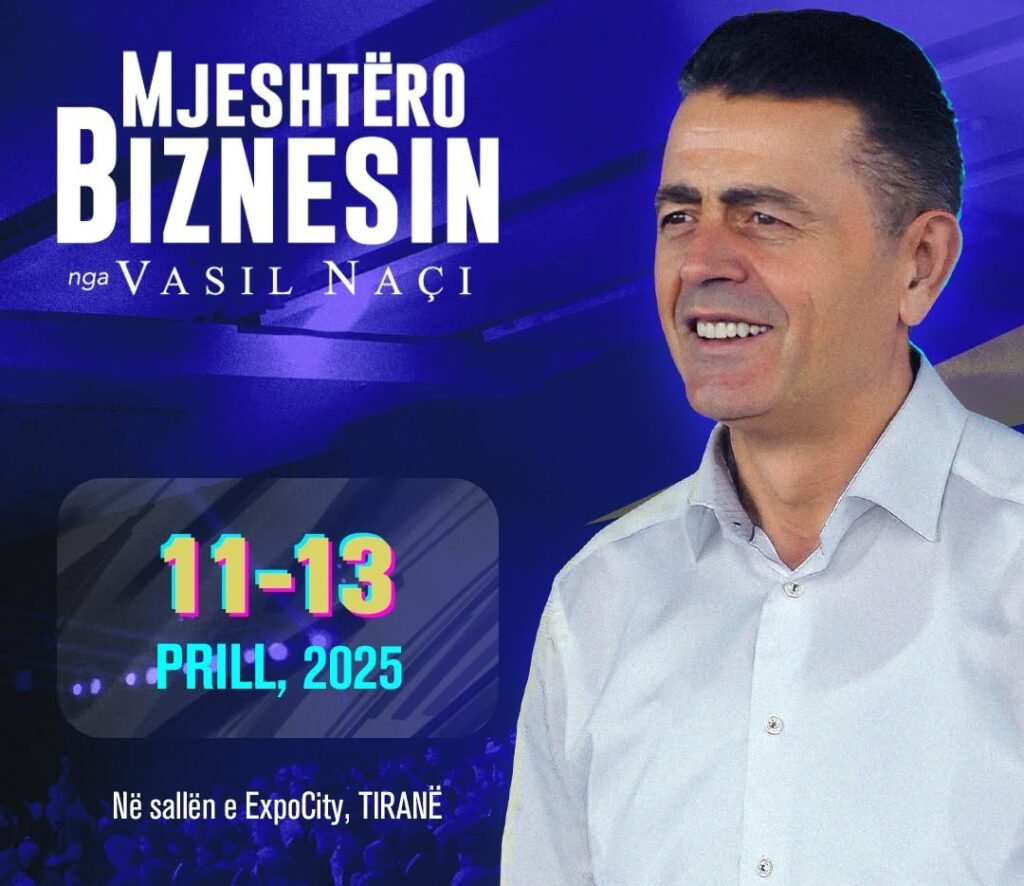 “Master your Business 2025” by Vasil Naçi!