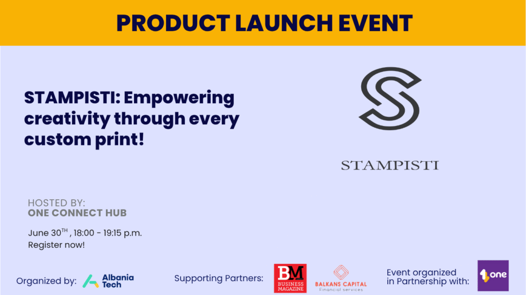 Product Launch #5 / STAMPISTI: Empowering creativity through every custom print!