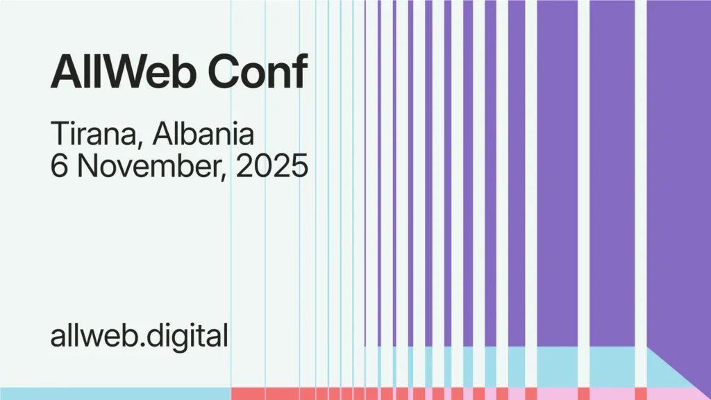 AllWeb, the biggest digital marketing conference, returns with its 8th edition in Tirana!