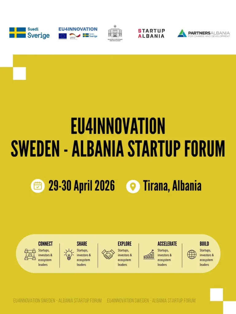 EU4Innovation Startup Forum Is Coming to Tirana on April 29–30, 2026