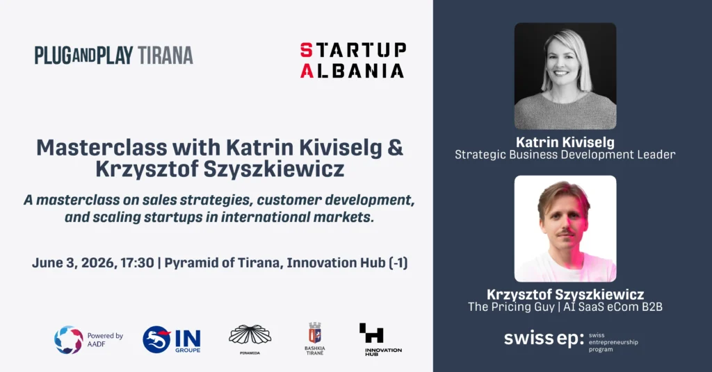 Invitation: Masterclass on Sales Strategy & Scaling Startups